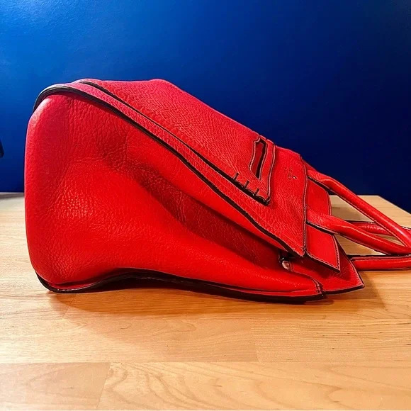 Kate Spade New York Claremont Drive Marcella Leather Tote Red ❤️‍🔥❤️‍🔥 - Picture 7 of 13